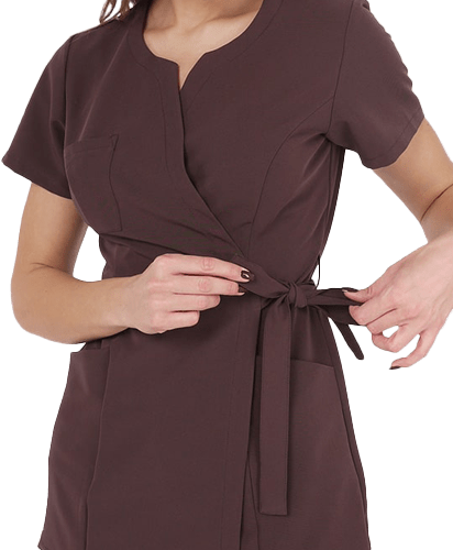 Odzież medyczna – kolor czekoladowy