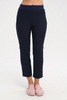 Spodnie medyczne damskie granatowe SE 72.2, Premium Stretch Cotton