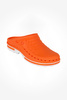Obuwie operacyjne Wock Clog 05, buty medyczne unisex w kolorze pomarańczowym i białym