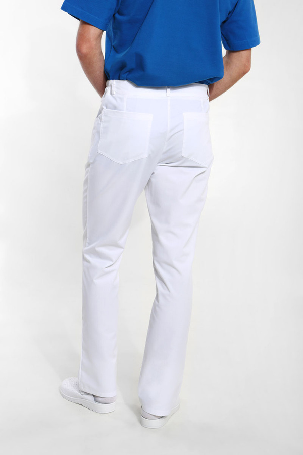 Men's medical trousers SE 80, graphite, Premium Stretch