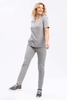 Luźna bluza medyczna damska szara BL 61 scrubs Elegant Stretch