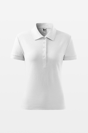 Koszulka polo damska biała Malfini COTTON 213