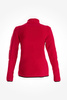 Women's zip-up fleece sweatshirt Speedway Lady, red