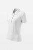 Koszulka polo damska biała Malfini COTTON HEAVY 216