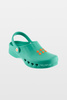 Medical footwear in EVA foam Wock Nube 05, green, unisex