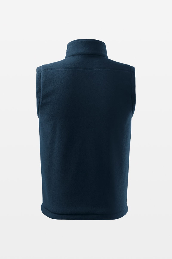 Fleece waistcoat unisex Malfini NEXT 518, navy blue