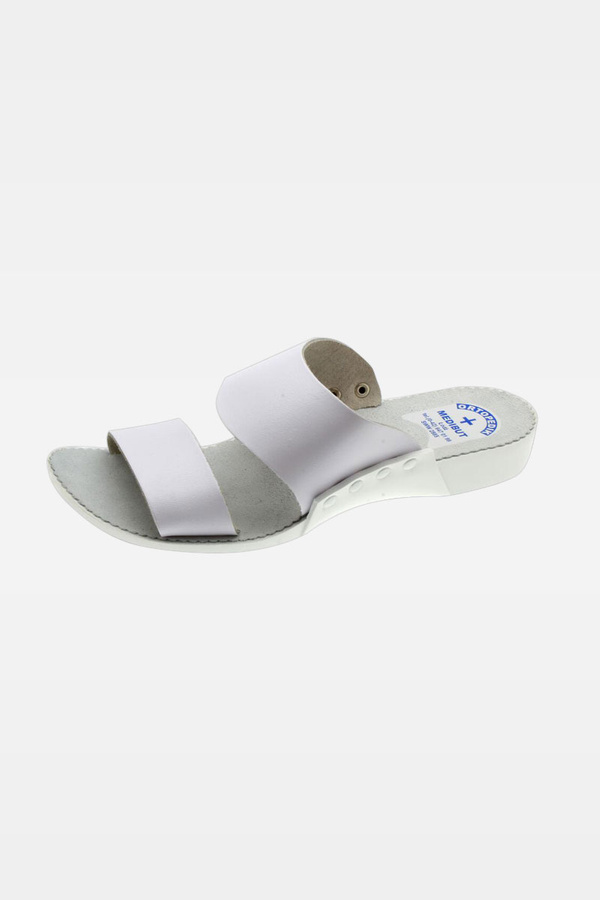 Buty medyczne damskie białe WZ 01