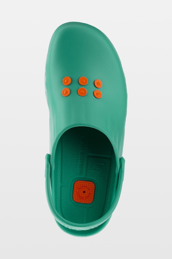 Medical footwear in EVA foam Wock Nube 05, green, unisex