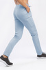 Spodnie medyczne damskie błękitne SE 96, Elegant Stretch