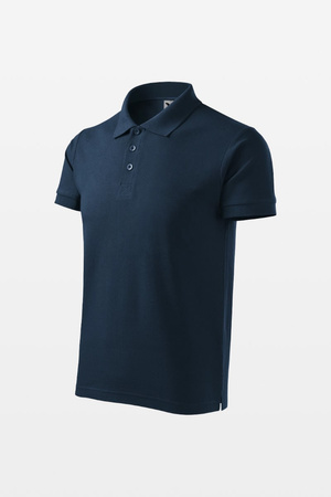 Men's polo shirt Malfini COTTON HEAVY 215, navy blue
