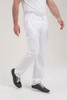 Spodnie medyczne męskie białe SE 95, Comfort Stretch