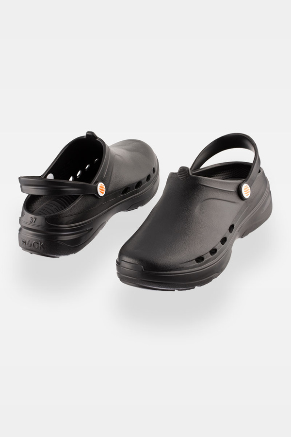Non-slip lightweight Clogs Wock Waylite 04, black, unisex
