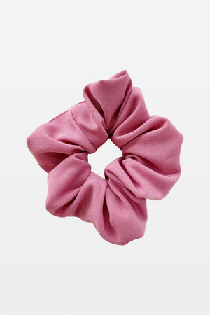 Gumka do włosów scrunchie koralowa