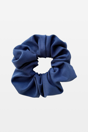 Gumka do włosów scrunchie granatowa
