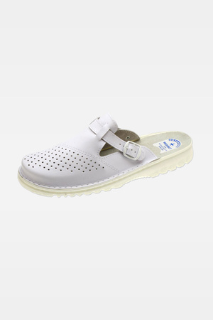 Men's white medical stiched shoes WZ 09M