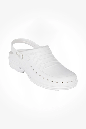 Operating Room Clogs Wock Clog 10 with strap, white, unisex