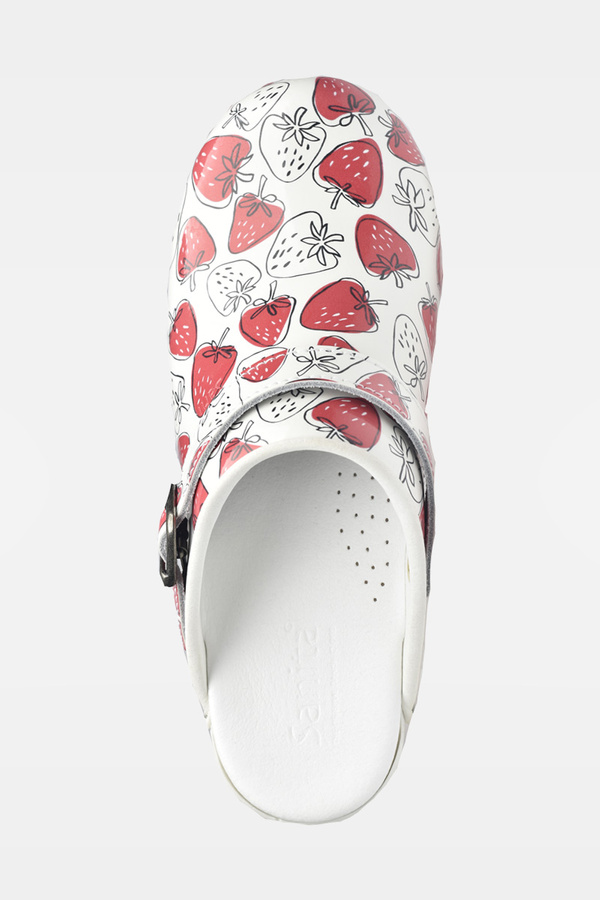 Women's clogs Sanita San Flex - Strawberry