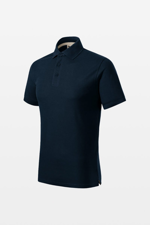 Men's polo shirt Malfini PRIME (GOTS) 234, navy blue