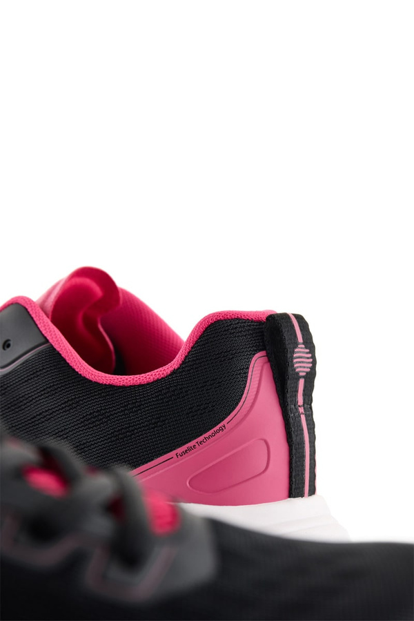 Buty sportowe damskie Wock ACTIONPRO 10, czarny - fuksja