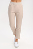 Spodnie medyczne damskie SE 72.2, beż piaskowy, Premium Stretch Cotton