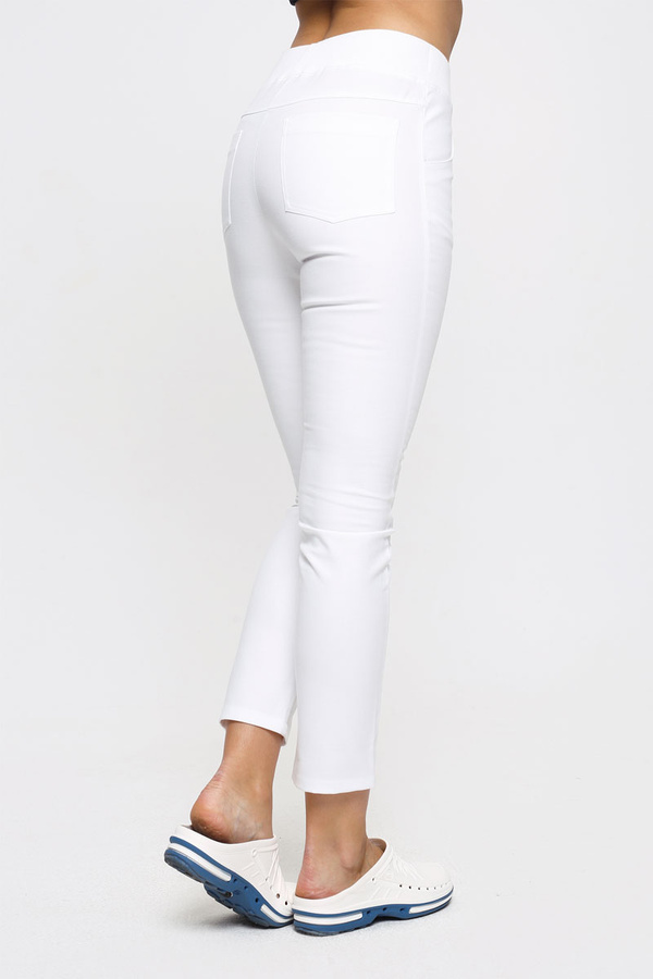 Women's medical trousers SE 72, graphite, Premium Stretch