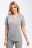 Luźna bluza medyczna damska szara BL 61 scrubs Elegant Stretch