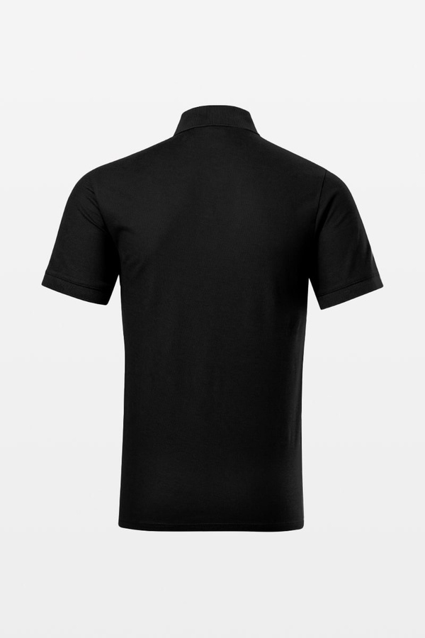 Men's polo shirt Malfini PRIME (GOTS) 234, black