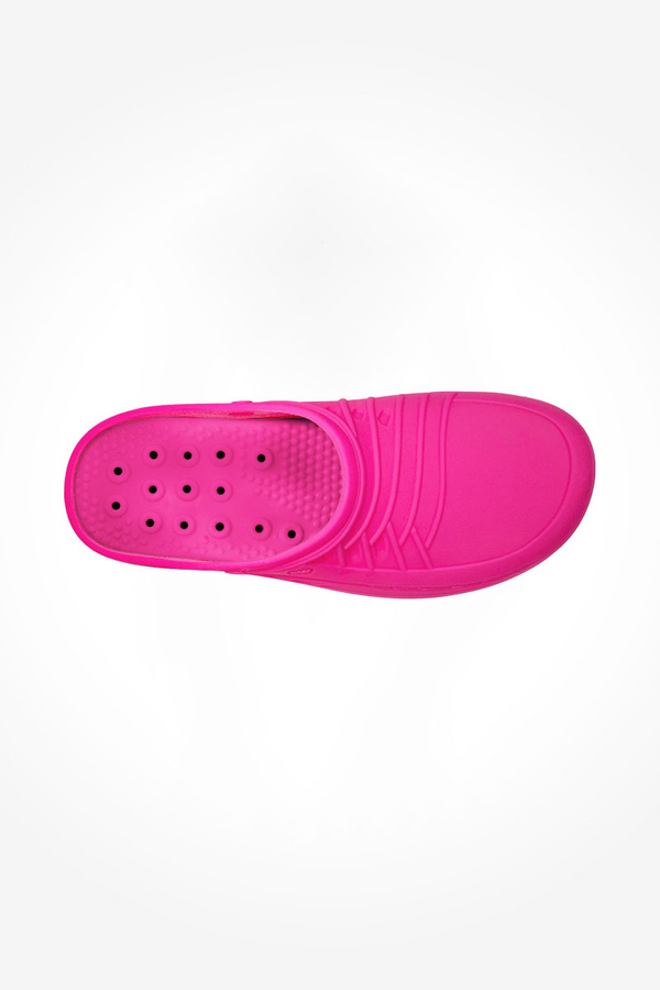 Operating Room Clogs Wock Clog 09, fuchsia and white, unisex
