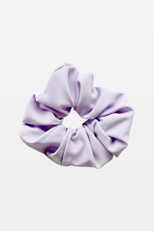 Gumka do włosów scrunchie lawendowa