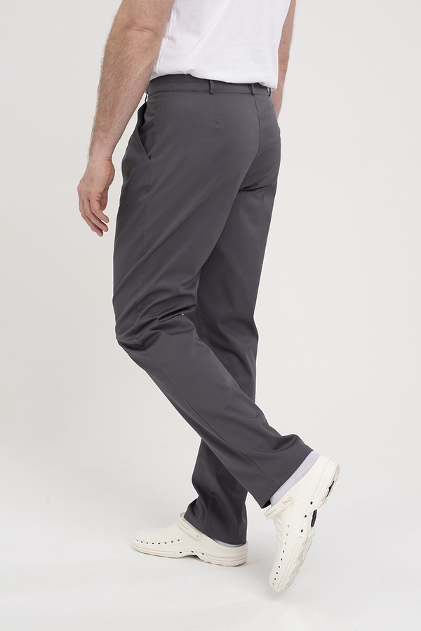 Men's medical trousers SE 74, graphite, Premium Stretch