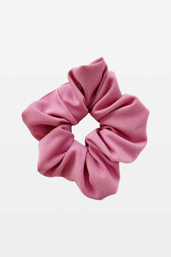 Gumka do włosów scrunchie koralowa