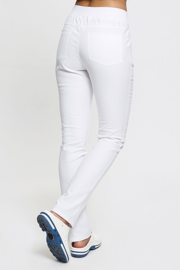 Women's medical trousers SE 71, fuchsia, Premium Stretch