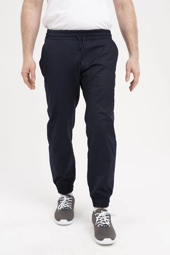 Spodnie medyczne męskie ciemnogranatowe SE 91, Comfort Stretch